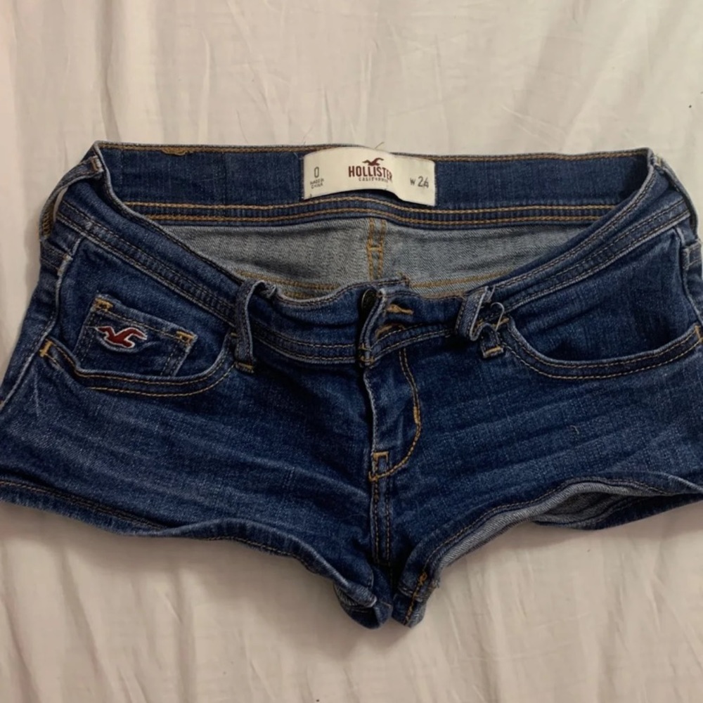 Hollister jean shorts